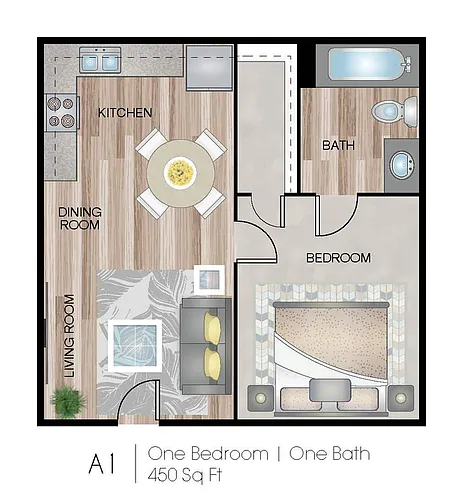 Floor plan A1