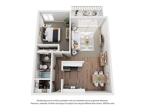 Floor plan Residence 1 Luxury