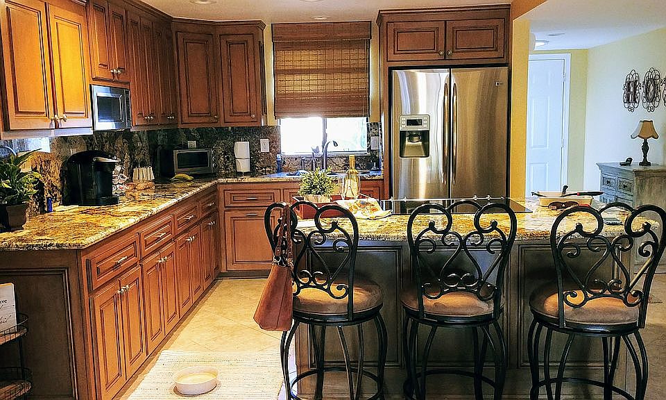 Remodeled kitchen