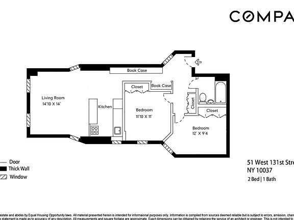 2nd image of 51 W 131st St APT 2E
