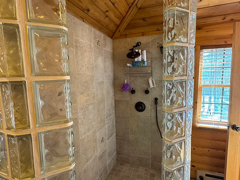 Master bath walk in shower