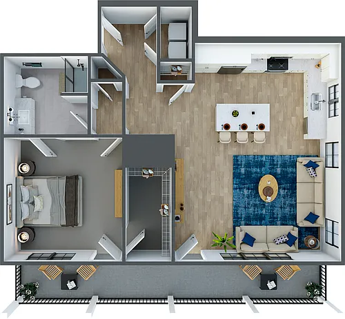 Floor plan Manor C