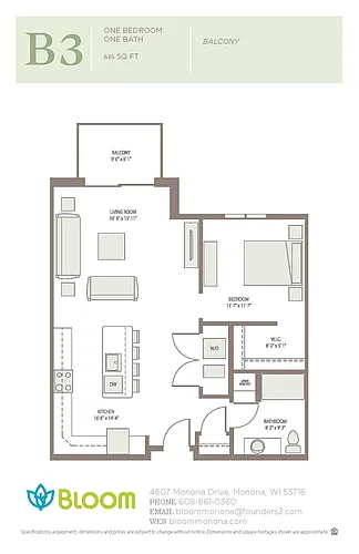 Floor plan B3