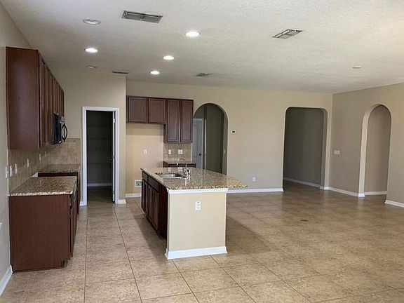 kitchen- picture doesn_t show but new fridge!