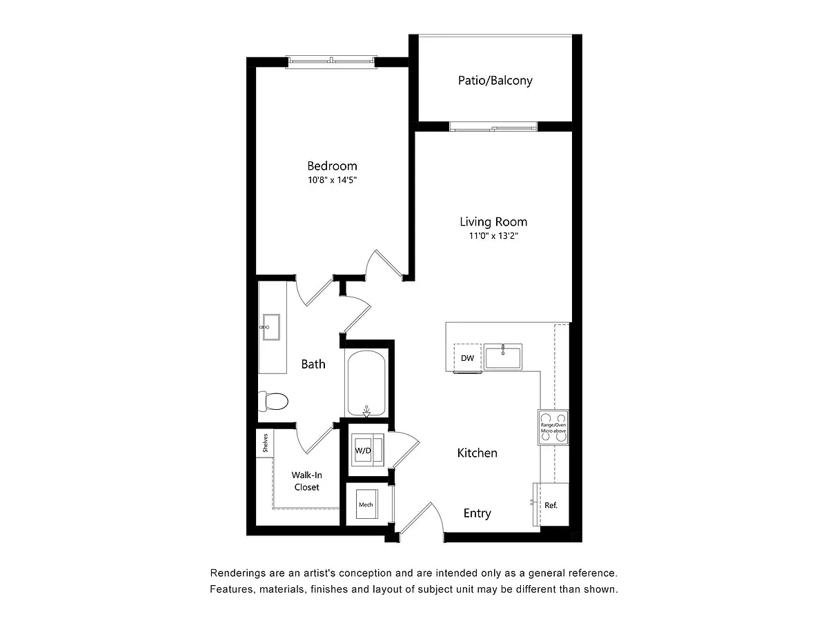 Floor plan A10