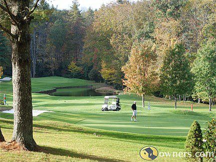 Golf course view from home
