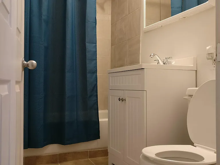 Refreshed and updated bathroom