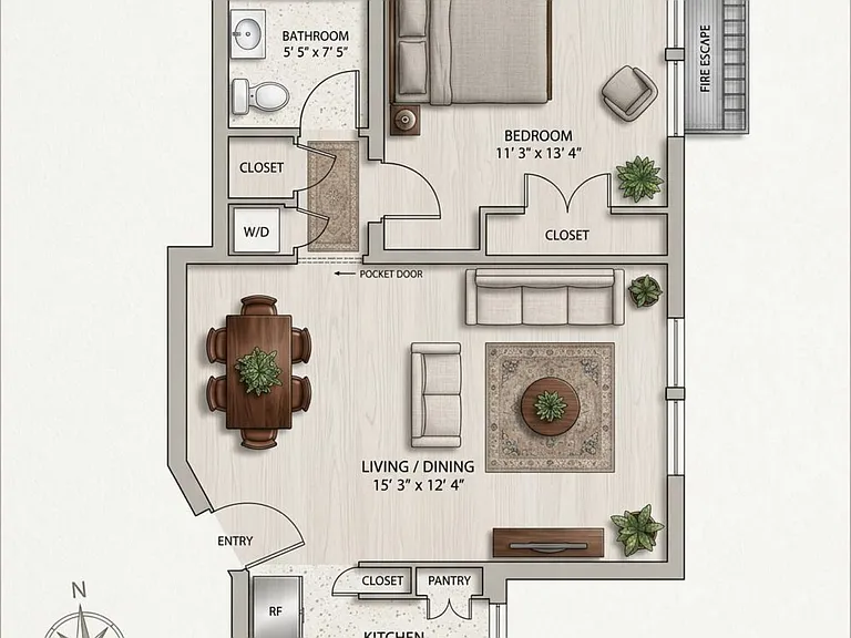 710 Riverside Dr #6F — Photo 2
