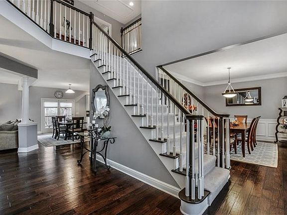 Welcome guests into this stunning home with engineered hardwood gracing the floors on the entire main level.