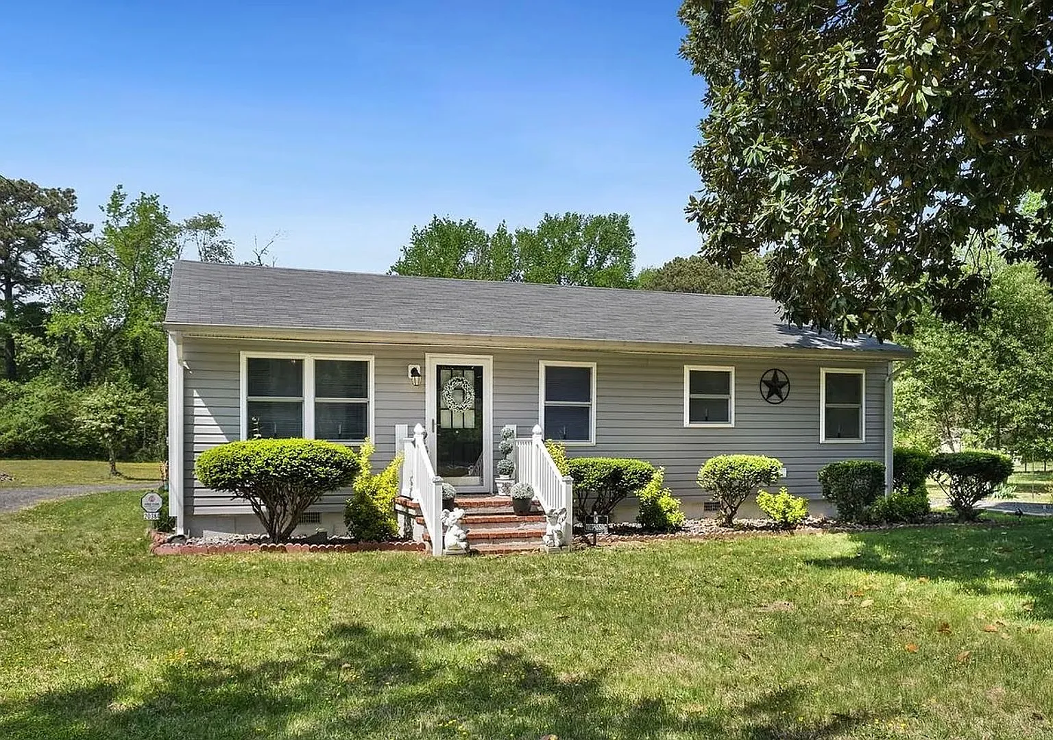 Charming White Stone Home on 0.60 Acres | 3BR/1.5BA | Gazebo, Carport & Storage | Available Septe... — Photo 1