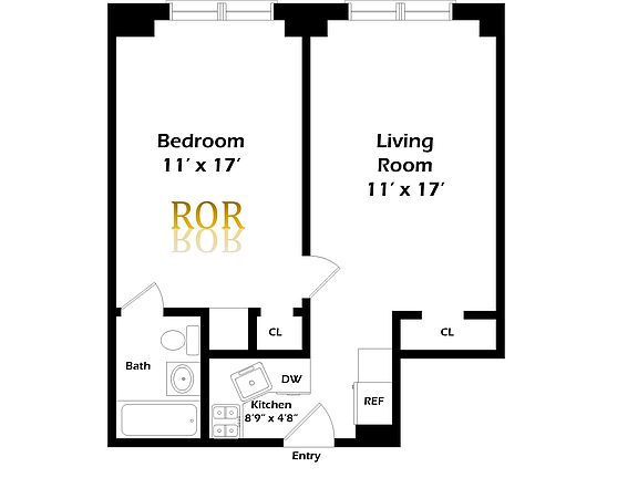 2nd image of 205 W 88th St APT 13B