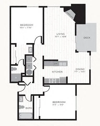 Floor plan Taylor