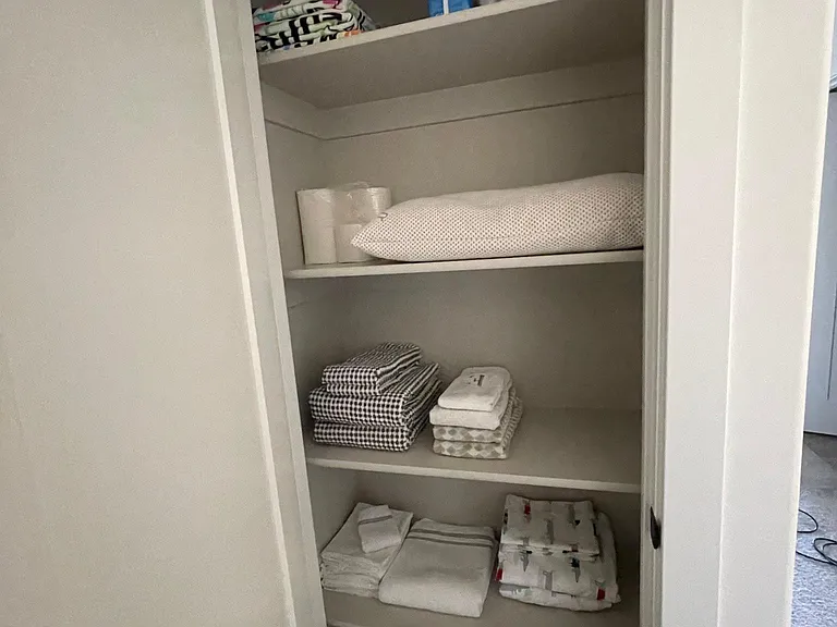 Linen closet upstairs