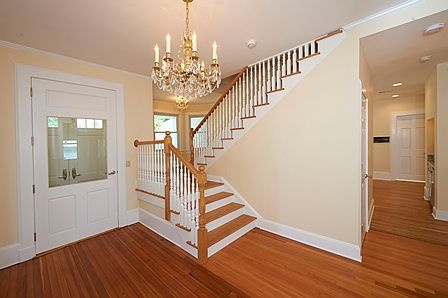 Stairs and foyer