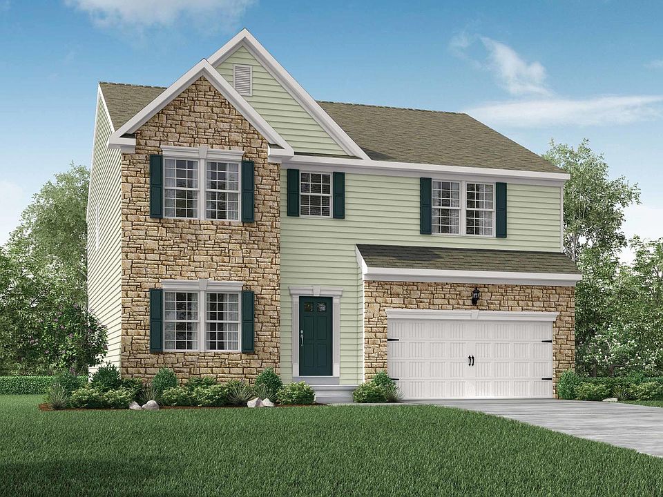 Elevation E Optional Partial Stone