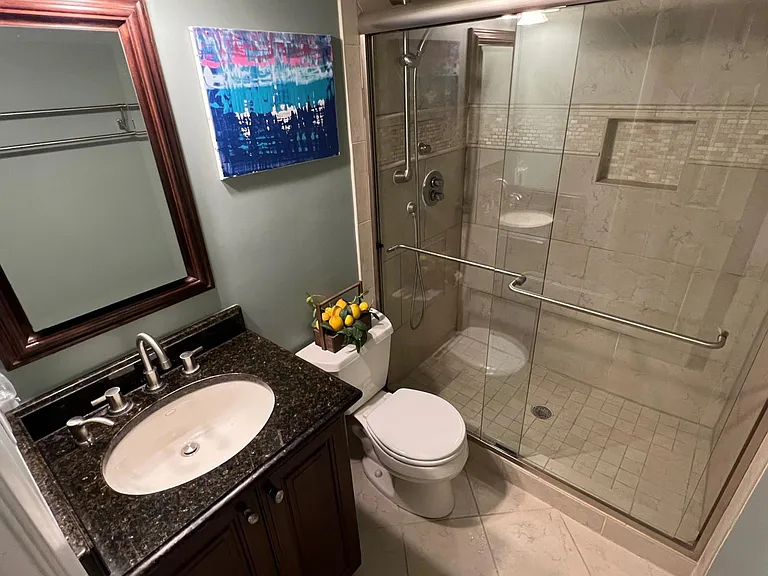 Second floor: master bathroom