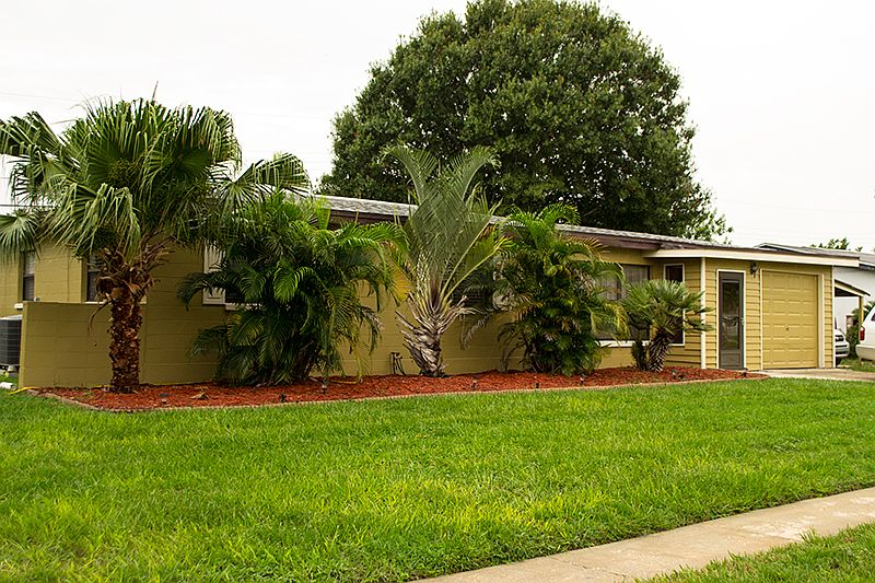 Front of the house.