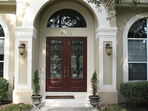 Beveled Glass Entry Doors