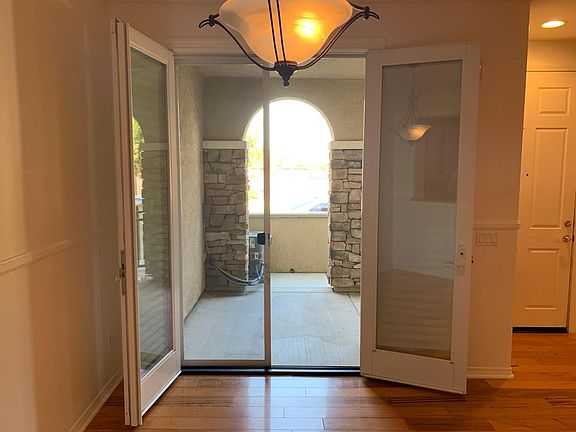 View from Dining Room to Front Patio