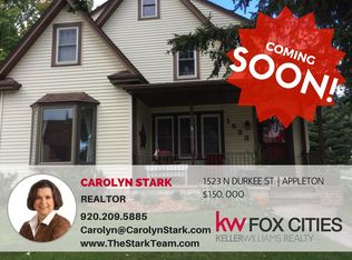 1523 N Durkee St, Appleton, WI 54911