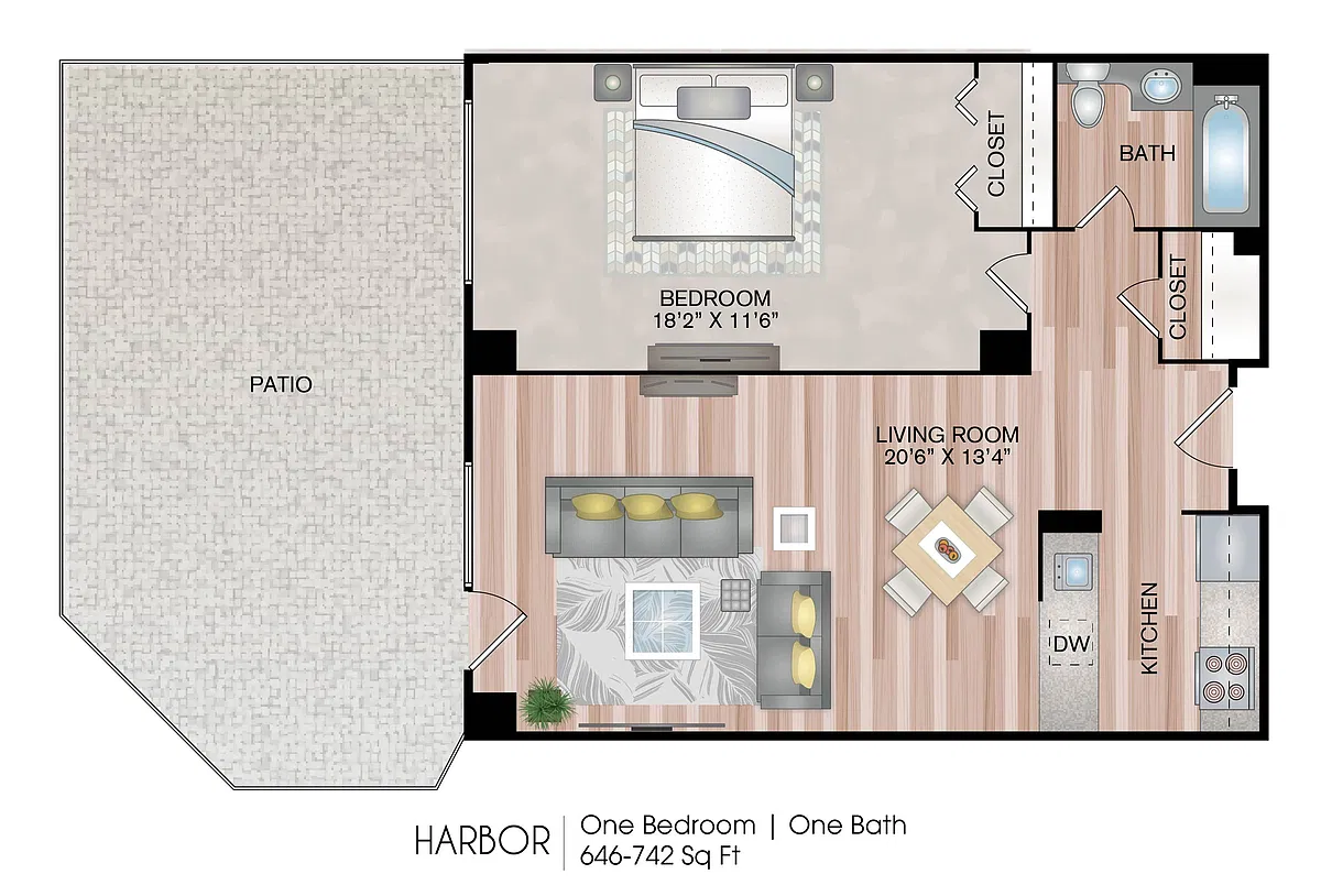 Floor plan Harbor