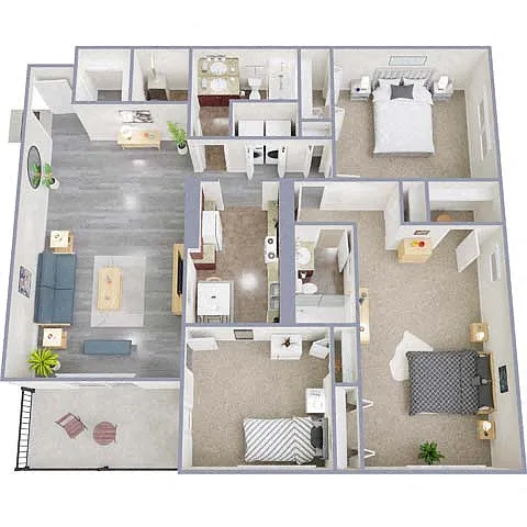 Floor plan The Barrington