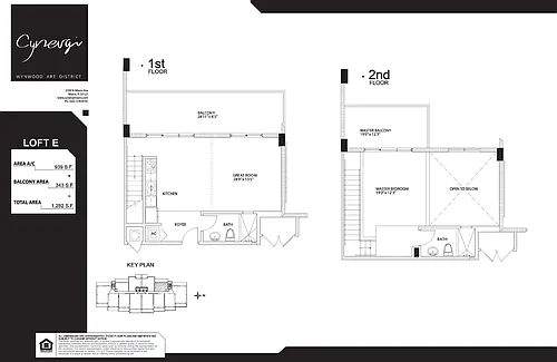 Floor plan Loft E