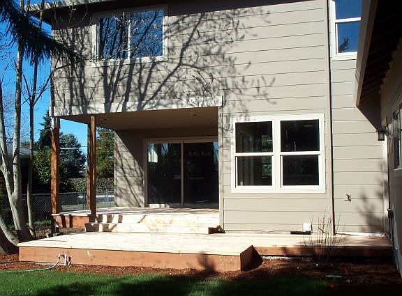 Covered deck
