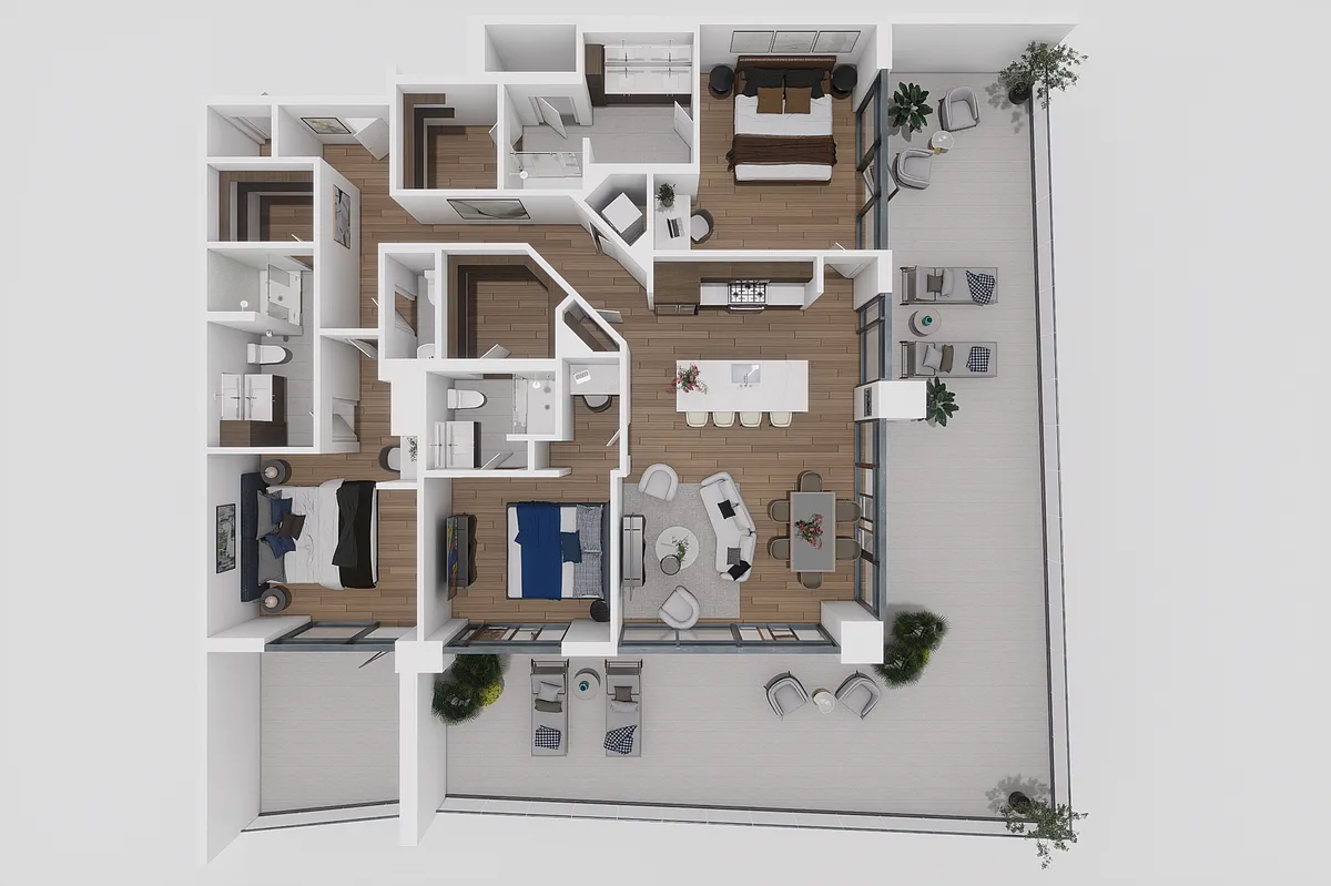 Floor plan C1