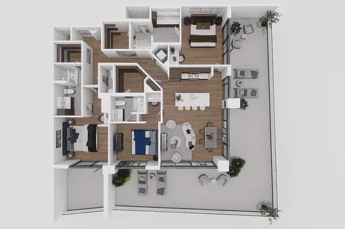 Floor plan C1