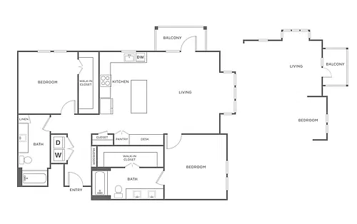 Floor plan B4