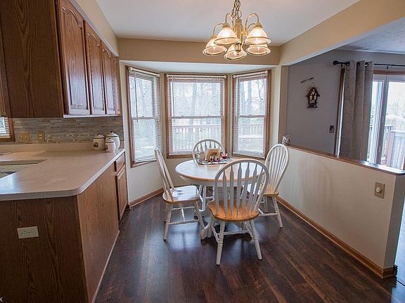 Amazing views of the back yard from the Breakfast Area