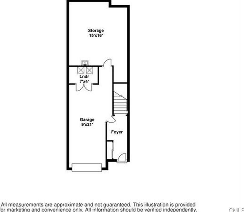 Floor plan of entry level