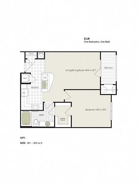 Floor plan Elm