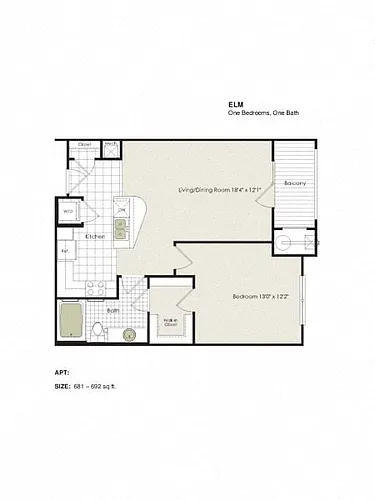 Floor plan Elm