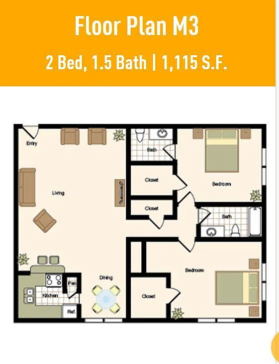 Floor plan M3