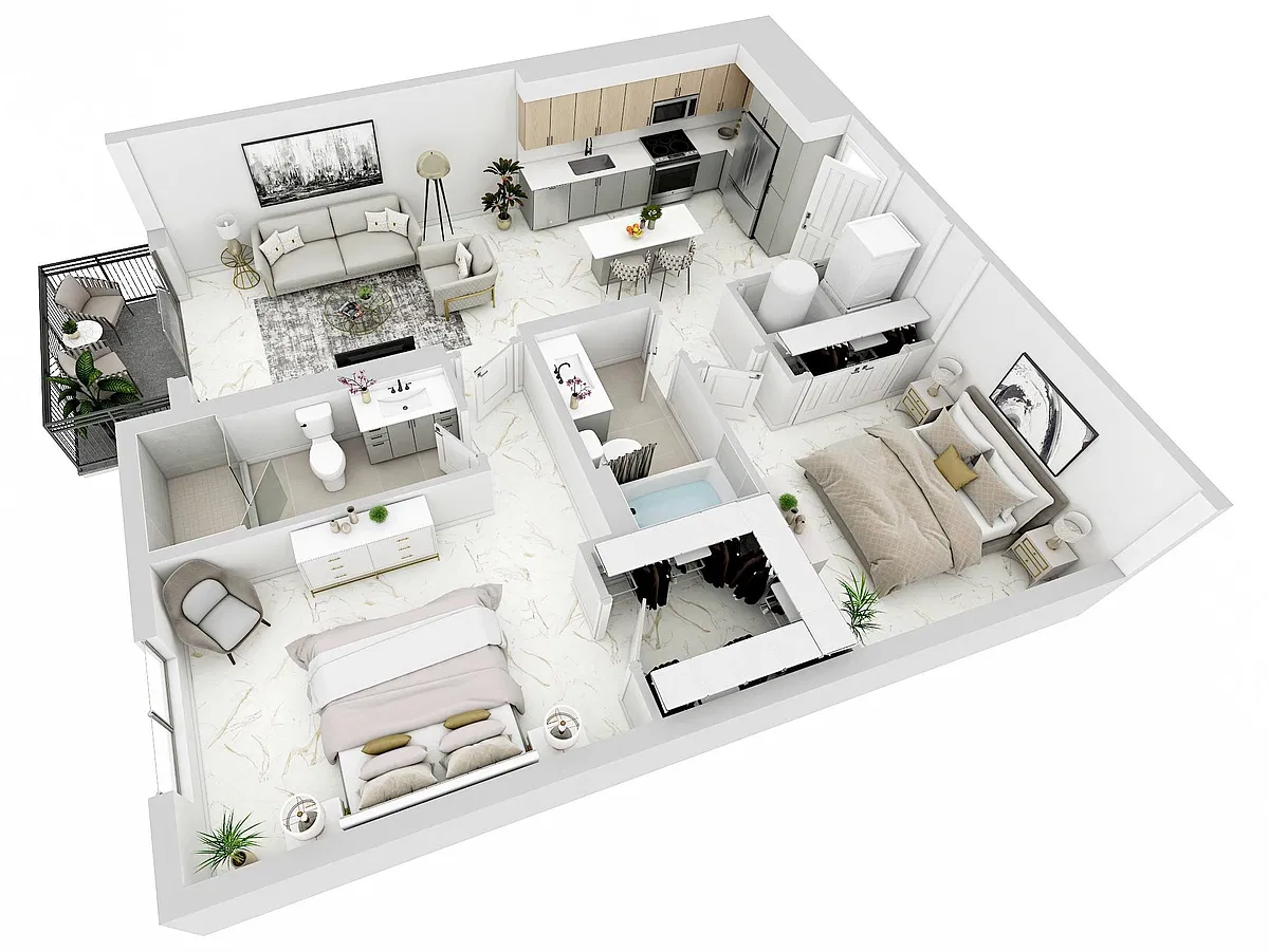 Floor plan P-B1