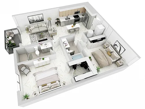 Floor plan P-B1
