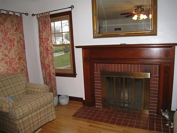 Wood Burning Fireplace