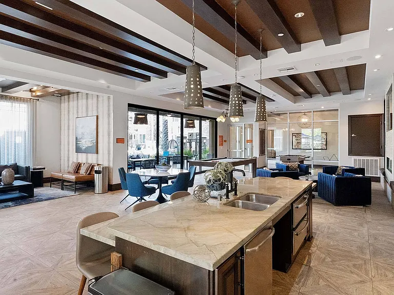 Make yourself at home around the shared kitchen island, perfect for casual meals, coffee chats, or hosting friends.