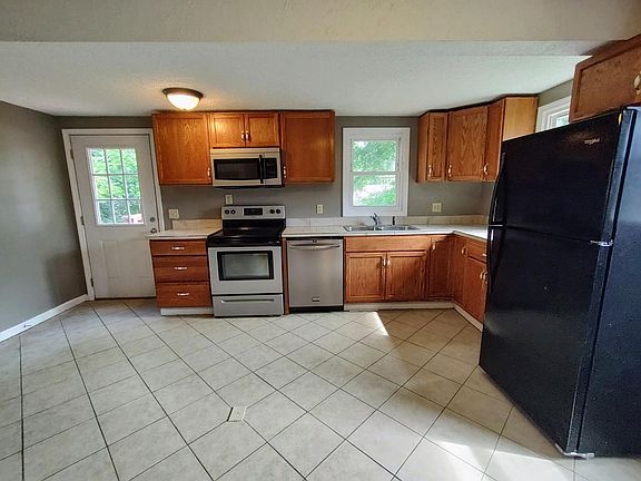 Large kitchen with room for a butcher block island
