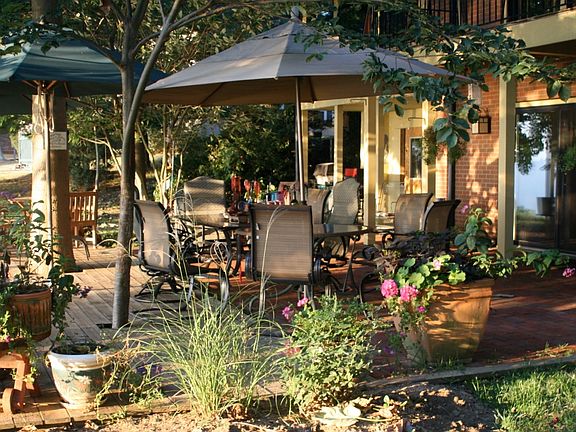 Lower deck and patio