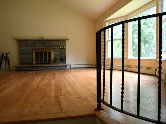 Living Room with bay window