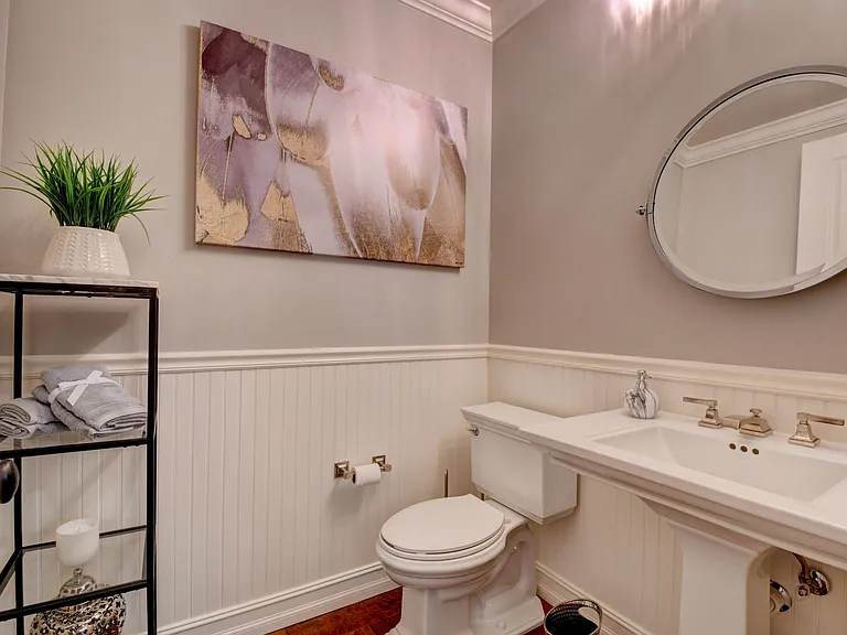 Half Bath 2nd floor