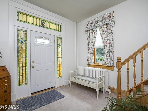 Foyer w/ Stained Glass