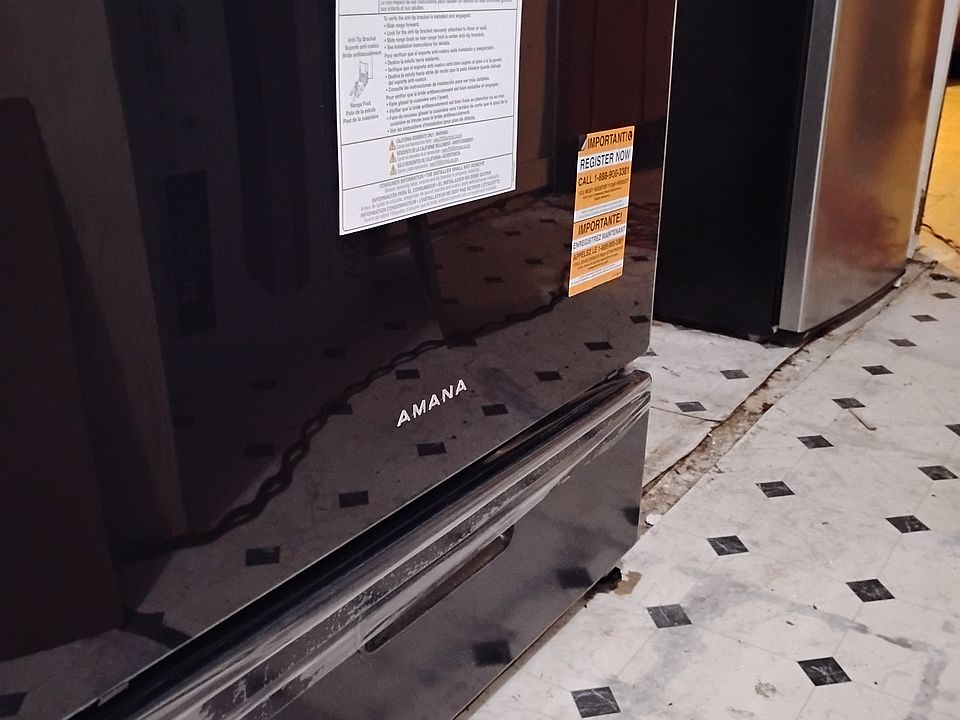 New stove.