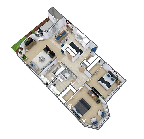 Floor plan 2 Bedroom
