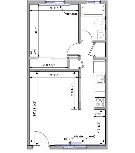 Floor plan Botticelli