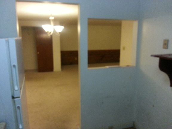 view from kitchen