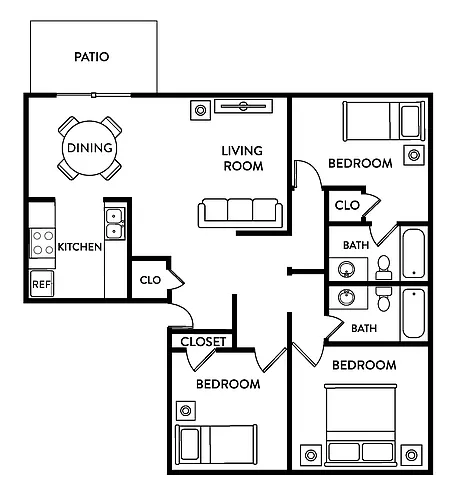 Floor plan C1
